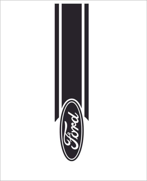 Ford İçin Uyumlu Aksesuar Oto Kaput Sticker