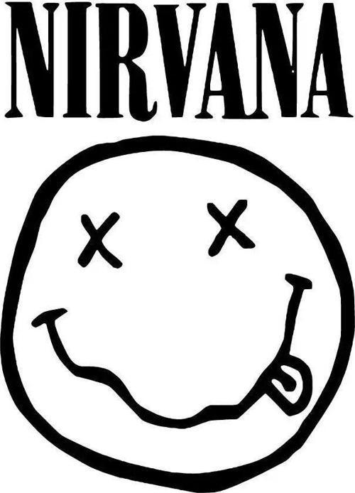 Nirvana Oto Sticker Siyah 25 x 35 cm