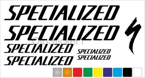 Specialized Bisiklet Kadro Sticker Set Premium Kalite