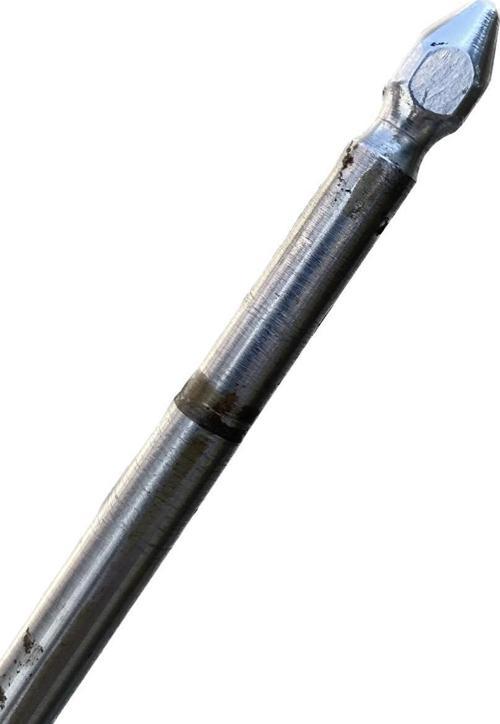 Sivri Başlı Galvanizli Demir Çubuk 1745mm