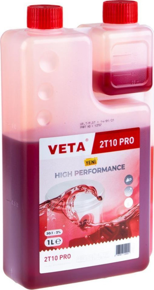 2T Yağ İki Zamanlı Motor Yağı Ölçekli 1Lt Pro