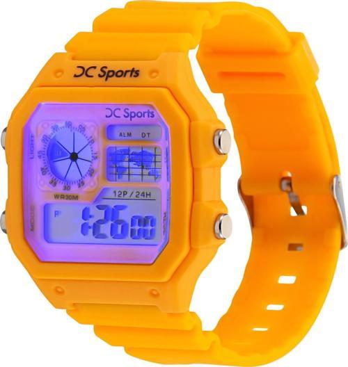 DC30102D-03 Unisex Dijital Kol Saati  Sarı