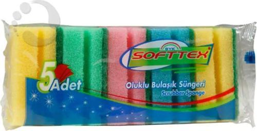 Bulaşık Süngeri Oluklu 5'li Royaleks-NRX-F552
