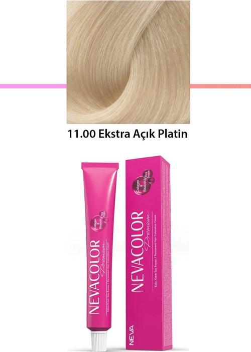 Premium 11.00 Ekstra Açık Platin - Kalıcı Krem Saç Boyası 50 g Tüp - MRK4892-2741