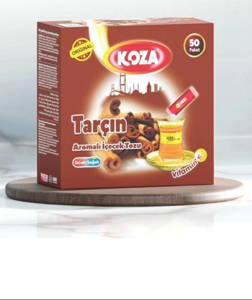 Koza Tek İçimlik Tarçın Aromalı Toz İçecek 50'li