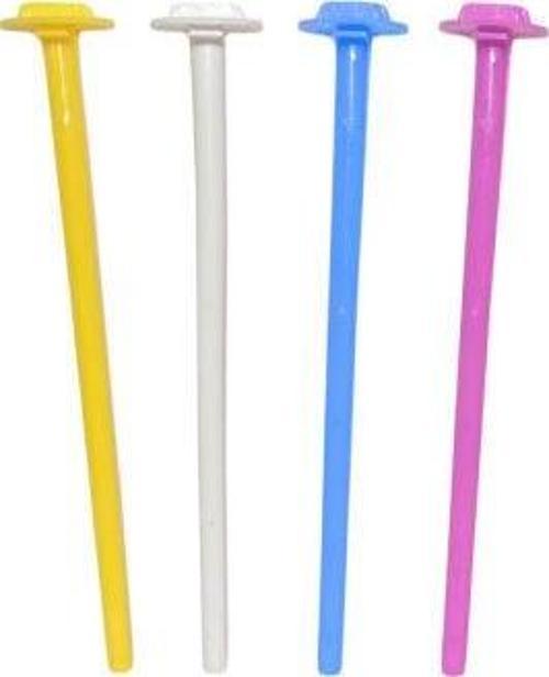 Renkli Plastik Tünek 18 cm 