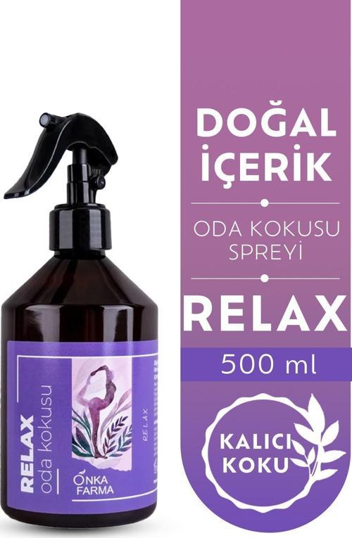 Onka Farma Relax Oda Kokusu Sprey - Doğal Oda Spreyi - 500 Ml