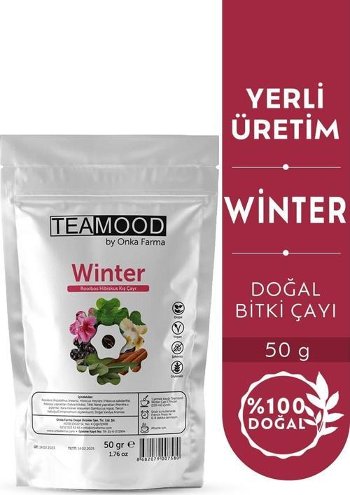 Winter Kış Bitki Çayı - Rooibos Hibiskus Bitkisel Çay - 50 Gr