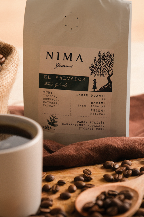 El Salvador Kahve Çekirdeği 250 gr