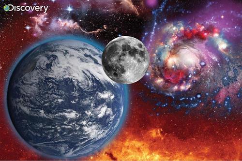 Prime 3D Discovery Dünya ve Ay Puzzle 150 Parça 10884