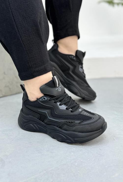 Kadın Bej Ortopedik Taban fileli Sneaker Günlük Spor Ayakkabı 026 SLZ00044