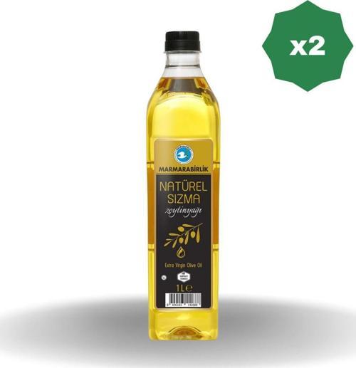 Marmarabirlik Sızma Zeytinyağı Pet Şişe 1 Lt X 2 Adet