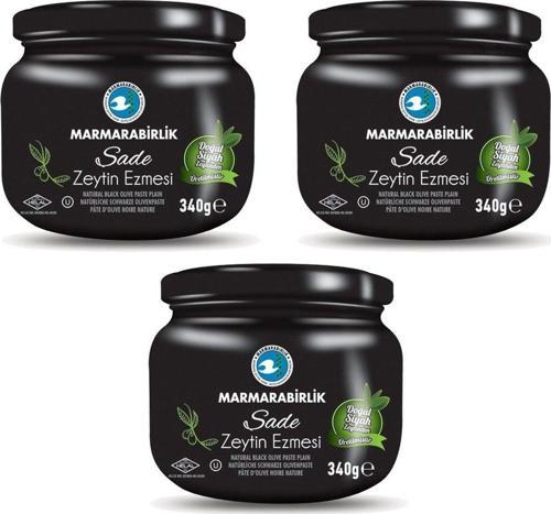 Zeytin Ezmesi 340 Gr Sade X 3 Adet