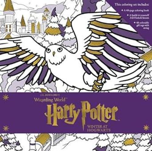 Harry Potter: Winter At Hogwarts Coloring Box Set
