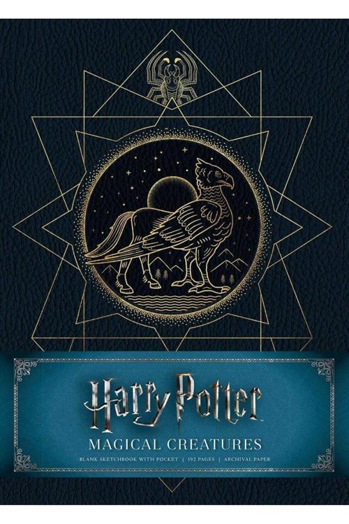 Harry Potter: Creatures Hardcover Blank Sketchbook