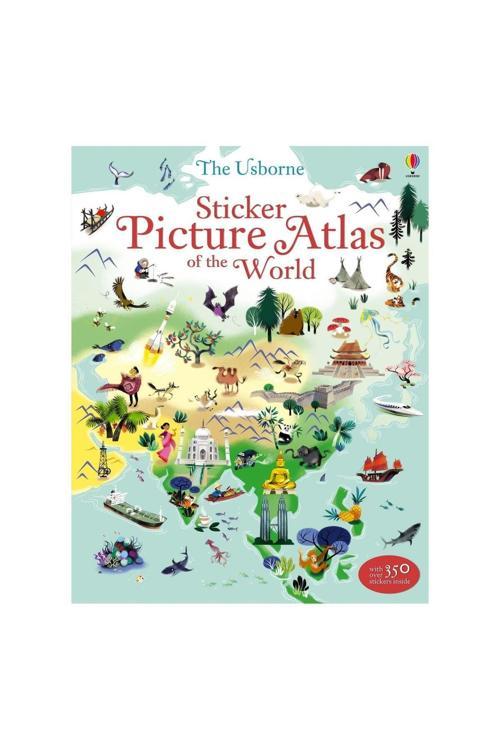 Sticker Picture Atlas World