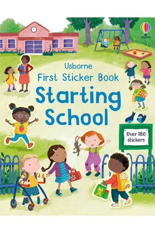 First Sticker Book Starting School
