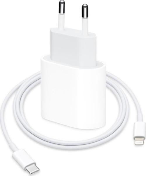 İphone Uyumlu Hızlı Şarj Aleti 20W Adaptör Cihazı Usb Kablosu