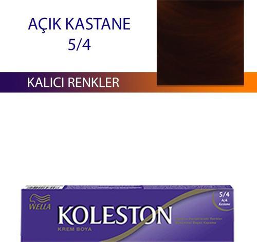 Mbb E-Ticaret Single Tüp Boya Saç Boyası Açık Kestane 5/4