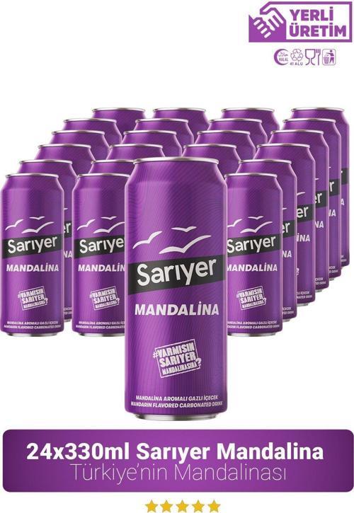 Mandalina Aromalı Gazoz 330Ml X 24 Adet