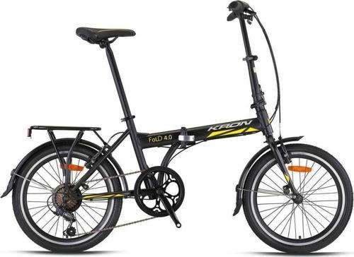Fold 4.0 20 Jant Katlanır Bisiklet Siyah-Sarı