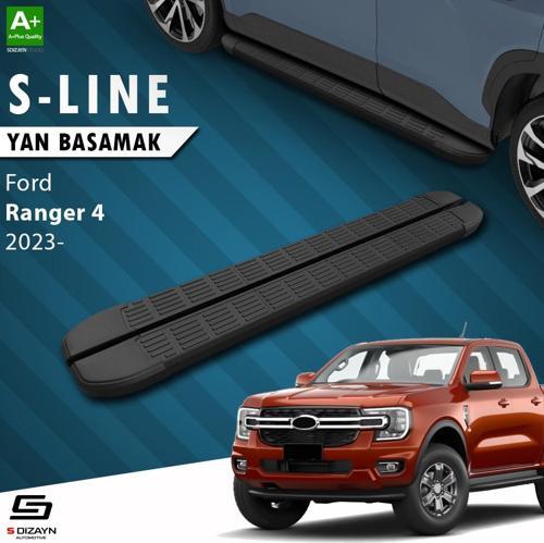 Ford Ranger 4 S-Line Siyah Yan Basamak 203 Cm 2023 Üzeri A+ Kalite
