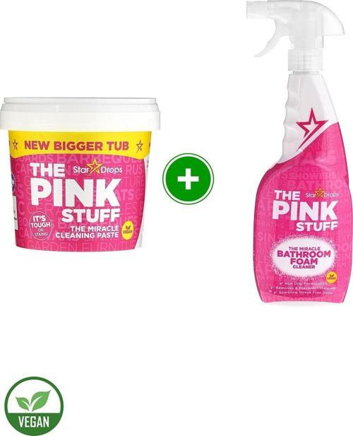 ThePinkStuff Temizlik Macunu 850 gr + Banyo Köpük Temizleyici 750 ml