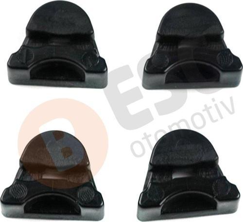 Mercedes CLA A C E W176 W177 W169 W205 W156 İçin 4 Adet Panoramic Roof Sunroof Kızak Braket Klipsi