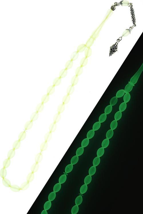 Kokulu Arpa Kesim Fosforlu Toz Kehribar Tesbih [barcode]