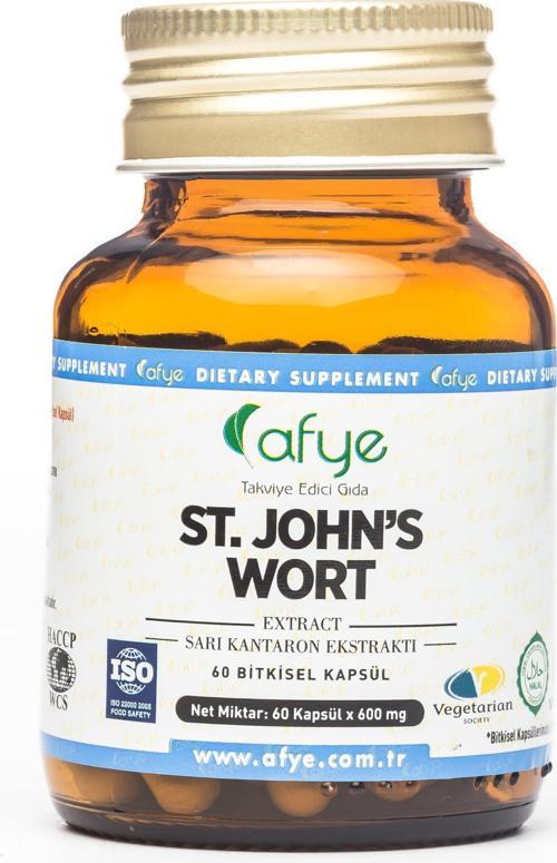 St. Jhons Wort  (Sarı Kantaron) 60 Kapsül