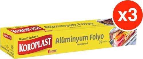 Alüminyum Folyo 15 Metre X 3 Paket (30 Cm)