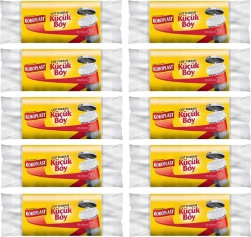 Güçlü Küçük Boy 30Lu Çöp Torbası X 10 Paket