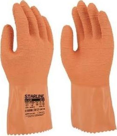 Doğal Kauçuk Tıbbı Atık Eldiveni Starline E-530 Large Beden