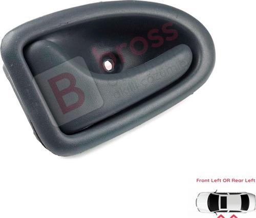 Renault Clio 2 Scenic 1 Trafic Logan 1 Daily 3 Master 2 İçin Gri Sol İç Açma Kapı Kolu 7700434716