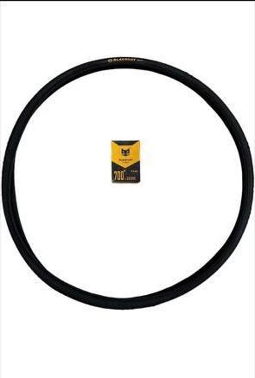 Black Cat 700X25 3mm Zırhlı Yol bisikleti Dış ve İç Lastik