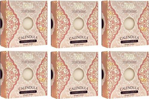 Nemlendirici Etkili Aynısefa(Calendula) Özlü Doğal Katı Sabunu 125 Gr X 6 Kutu