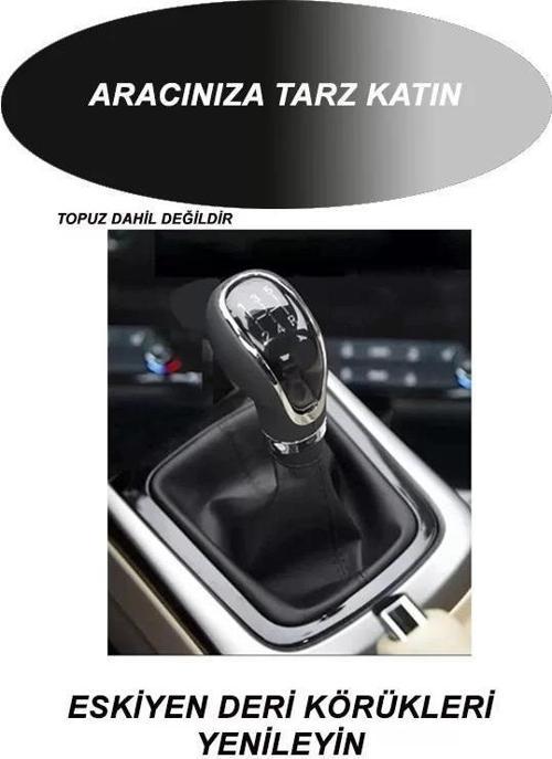 Volkswagen Golf 3 Uyumlu Oto,araç  Vites Körüğü Siyah Dikiş