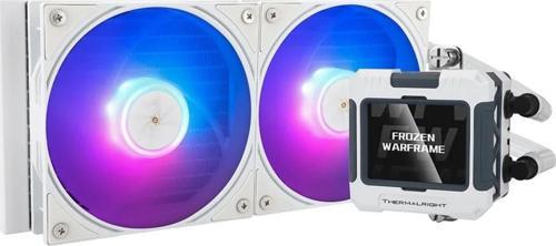 Frozen Warframe 240 White ARGB 240mm Intel-AMD Uyumlu Beyaz İşlemci Sıvı Soğutucu