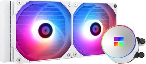 Frozen Magic 240 White ARGB 240mm Intel-AMD Uyumlu Beyaz İşlemci Sıvı Soğutucu