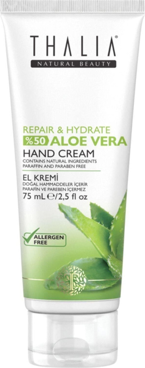 Onarıcı Etkili %99 Aloe Vera Özlü El Bakım Kremi - 75 Ml - Sd