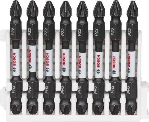 Impact Control Çift Taraflı Vidalama Ucu PH2-PZ2 65 mm 8'li Paket