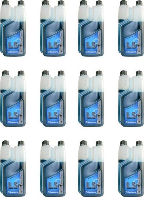12'li Paket Husqvarna LS+ 2T İki Zamanlı Motor Yağı
