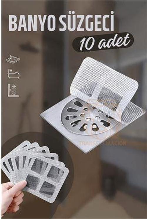 Banyo Gider Süzgeci 10 ADET