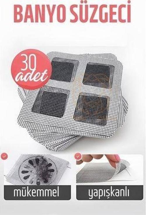 Banyo Gider Süzgeci 30 ADET