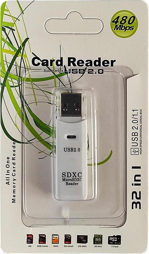 Cazipshop 2in1 USB 2.0 SD ve Micro SD Kart Okuyucu