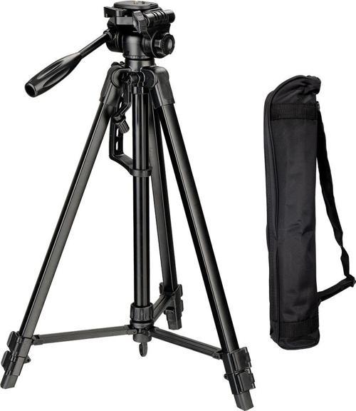 Canon Eos M M2 M10 M50 M100 Uyumlu 135Cm Profesyonel Tripod