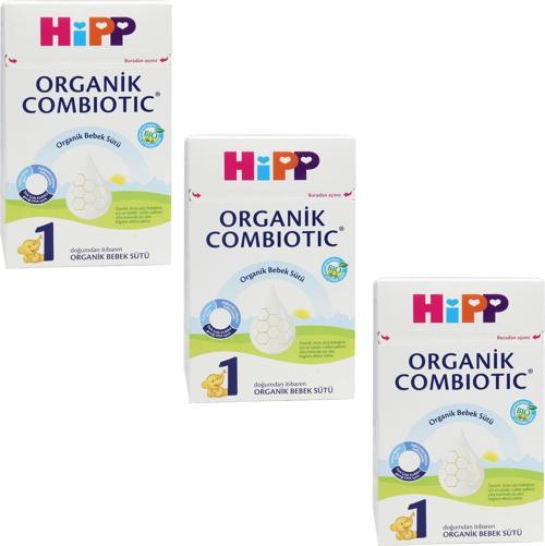 1 Organik Combiotic 800 gr Bebek Sütü 3 ADET