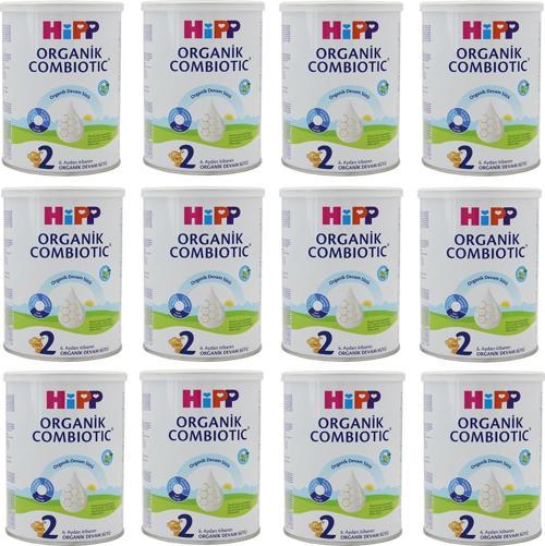 2 Organik Combiotic Devam Sütü 350 gr 12 Adet