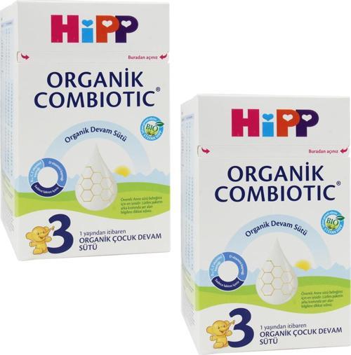 3 Organik Combiotic 800 gr Devam Sütü 2 ADET