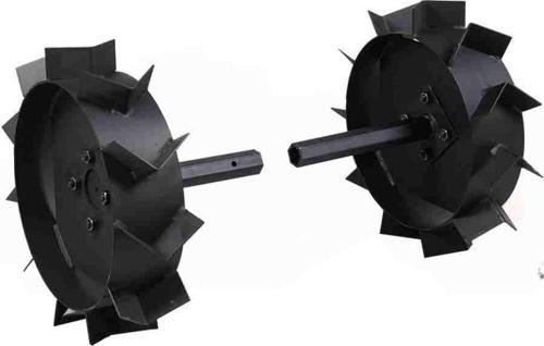 AK 1301 Ø28cm 3x10" 105mm Çapa Makinesi Pro Demir Tekerlek Takımı